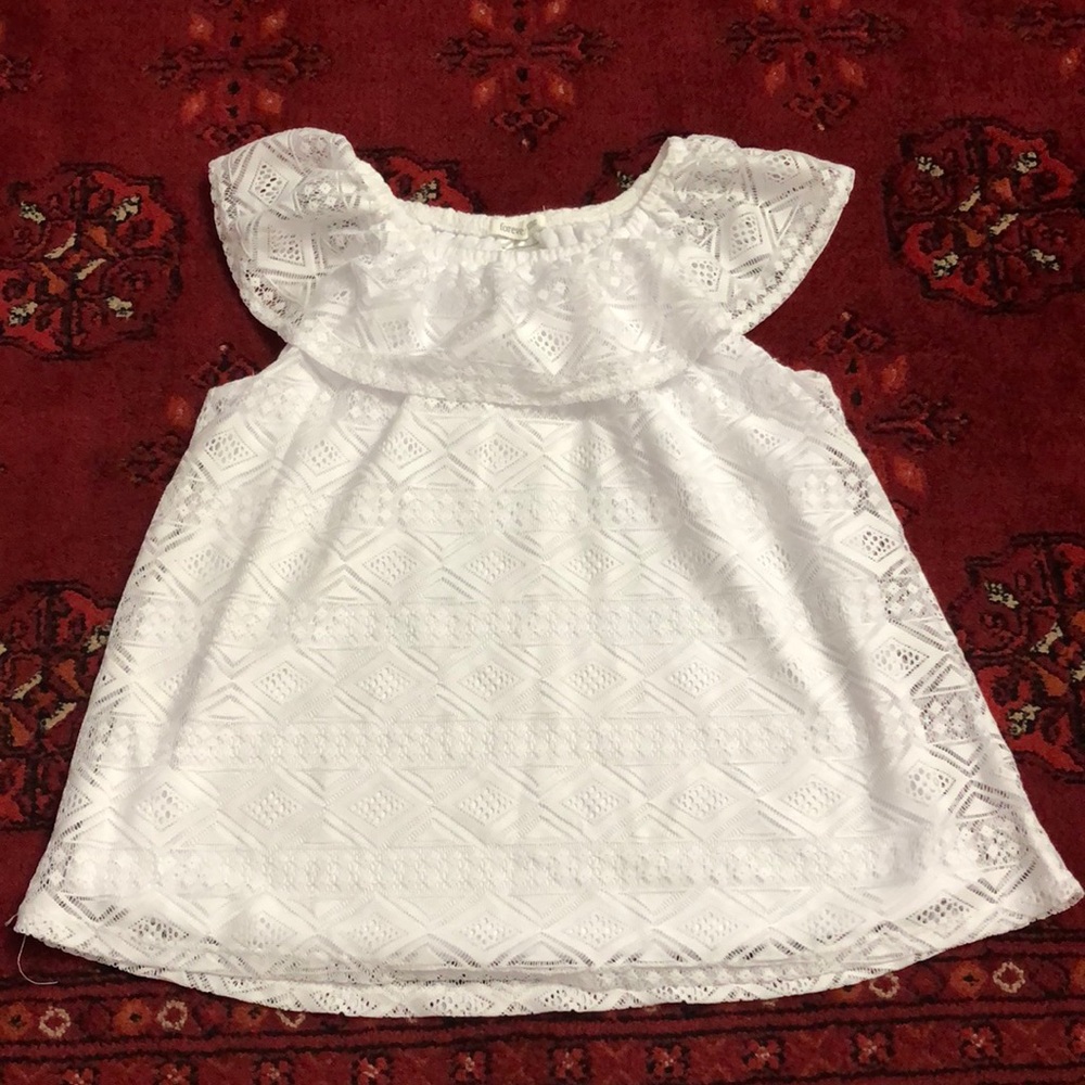 FOREVER ME WHITE TOP FOR GIRL 10 years